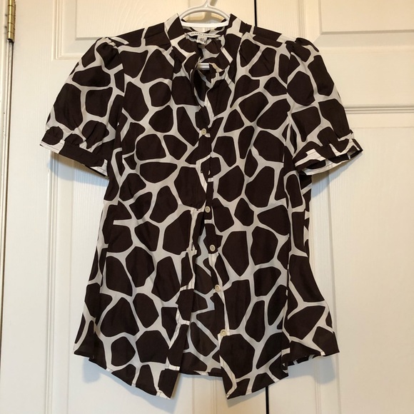 NWOT Banana Republic silk blouse - Picture 2 of 8